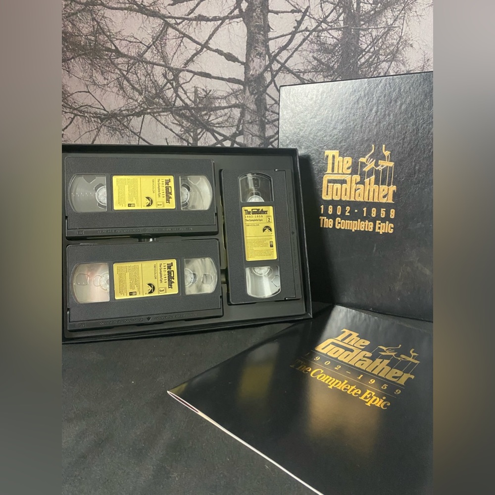 The Godfather: The Complete Epic VHS Box Set